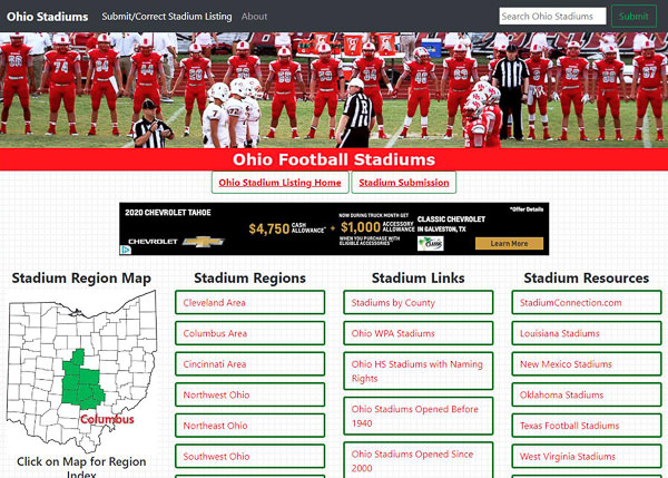 Ohio Stadiums